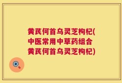 黄芪何首乌灵芝枸杞(中医常用中草药组合 黄芪何首乌灵芝枸杞)