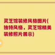 灵芝馆装修风格图片(独特风格，灵芝馆精美装修照片展示)