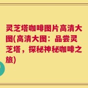 灵芝塔咖啡图片高清大图(高清大图：品尝灵芝塔，探秘神秘咖啡之旅)