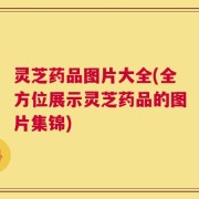 灵芝药品图片大全(全方位展示灵芝药品的图片集锦)