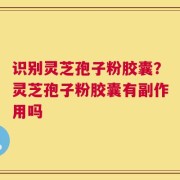 识别灵芝孢子粉胶囊？灵芝孢子粉胶囊有副作用吗