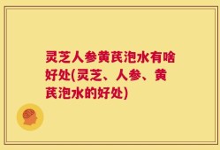 灵芝人参黄芪泡水有啥好处(灵芝、人参、黄芪泡水的好处)