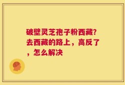 破壁灵芝孢子粉西藏？去西藏的路上，高反了，怎么解决
