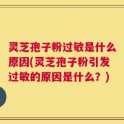 灵芝孢子粉过敏是什么原因(灵芝孢子粉引发过敏的原因是什么？)
