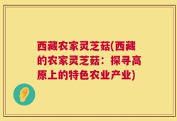 西藏农家灵芝菇(西藏的农家灵芝菇：探寻高原上的特色农业产业)