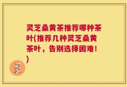 灵芝桑黄茶推荐哪种茶叶(推荐几种灵芝桑黄茶叶，告别选择困难！)