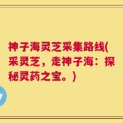 神子海灵芝采集路线(采灵芝，走神子海：探秘灵药之宝。)