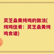 灵芝桑黄炖鸡的做法(炖鸡佳肴：灵芝桑黄炖鸡食谱)