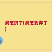 灵芝扔了(灵芝丢弃了)