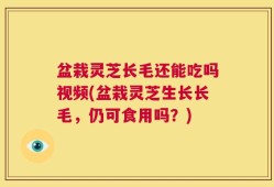 盆栽灵芝长毛还能吃吗视频(盆栽灵芝生长长毛，仍可食用吗？)