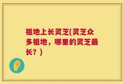 祖地上长灵芝(灵芝众多祖地，哪里的灵芝最长？)