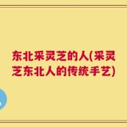 东北采灵芝的人(采灵芝东北人的传统手艺)