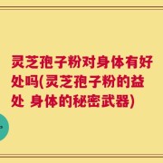 灵芝孢子粉对身体有好处吗(灵芝孢子粉的益处 身体的秘密武器)