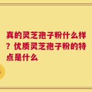 真的灵芝孢子粉什么样？优质灵芝孢子粉的特点是什么