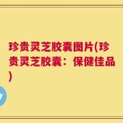 珍贵灵芝胶囊图片(珍贵灵芝胶囊：保健佳品)
