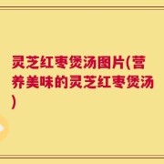 灵芝红枣煲汤图片(营养美味的灵芝红枣煲汤)