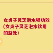 女贞子灵芝泡水喝功效(女贞子灵芝泡水饮用的益处)