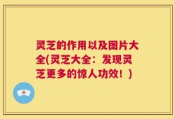 灵芝的作用以及图片大全(灵芝大全：发现灵芝更多的惊人功效！)