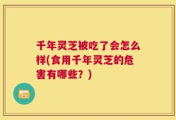 千年灵芝被吃了会怎么样(食用千年灵芝的危害有哪些？)