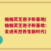 楠楠灵芝孢子粉基地(楠楠灵芝孢子粉基地：走进天然养生新时代)