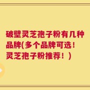 破壁灵芝孢子粉有几种品牌(多个品牌可选！灵芝孢子粉推荐！)
