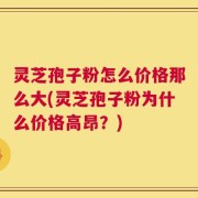 灵芝孢子粉怎么价格那么大(灵芝孢子粉为什么价格高昂？)