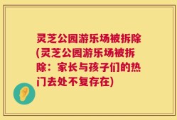 灵芝公园游乐场被拆除(灵芝公园游乐场被拆除：家长与孩子们的热门去处不复存在)