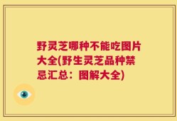 野灵芝哪种不能吃图片大全(野生灵芝品种禁忌汇总：图解大全)