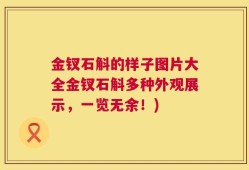 金钗石斛的样子图片大全金钗石斛多种外观展示，一览无余！)