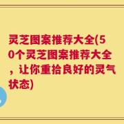 灵芝图案推荐大全(50个灵芝图案推荐大全，让你重拾良好的灵气状态)