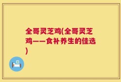 全哥灵芝鸡(全哥灵芝鸡——食补养生的佳选)