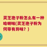 灵芝孢子粉怎么有一种哈喇味(灵芝孢子粉为何带有异味？)