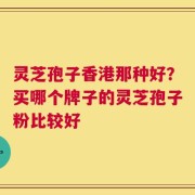 灵芝孢子香港那种好？买哪个牌子的灵芝孢子粉比较好
