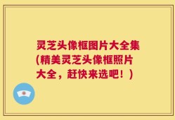 灵芝头像框图片大全集(精美灵芝头像框照片大全，赶快来选吧！)