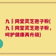 九濎同堂灵芝孢子粉(九濎同堂灵芝孢子粉，呵护健康再升级)