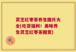 灵芝红枣茶养生图片大全(吃货福利！美味养生灵芝红枣茶图赏)