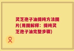 灵芝孢子油提纯方法图片(用图解释：提纯灵芝孢子油完整步骤)