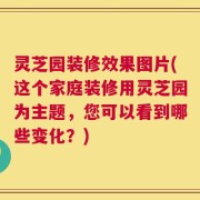 灵芝园装修效果图片(这个家庭装修用灵芝园为主题，您可以看到哪些变化？)