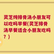 灵芝炖排骨汤小朋友可以吃吗早餐(灵芝排骨汤早餐适合小朋友吃吗？)
