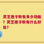 灵芝孢子粉有多少功能？灵芝孢子粉有什么好处？
