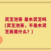 灵芝泡茶 是木灵芝吗(灵芝泡茶，不是木灵芝而是什么？)