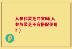 人参和灵芝冲突吗(人参与灵芝不宜搭配使用？)