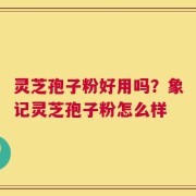 灵芝孢子粉好用吗？象记灵芝孢子粉怎么样
