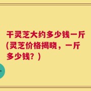 干灵芝大约多少钱一斤(灵芝价格揭晓，一斤多少钱？)