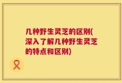 几种野生灵芝的区别(深入了解几种野生灵芝的特点和区别)