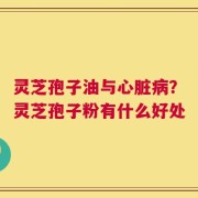 灵芝孢子油与心脏病？灵芝孢子粉有什么好处