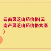 云南灵芝山药价格(云南产灵芝山药价格大涨)