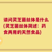 请问灵芝菌丝体是什么(灵芝菌丝体简述：药食两用的天然食品)