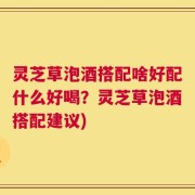 灵芝草泡酒搭配啥好配什么好喝？灵芝草泡酒搭配建议)
