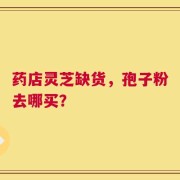 药店灵芝缺货，孢子粉去哪买？